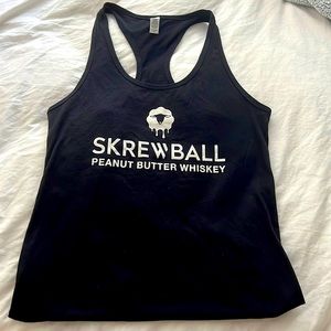 Black Racerback Tank Top